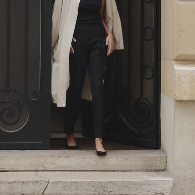 Pierre Hardy ESCARPIN SLINGBACK STELLA Cuir De Veau Craquelé Craie
