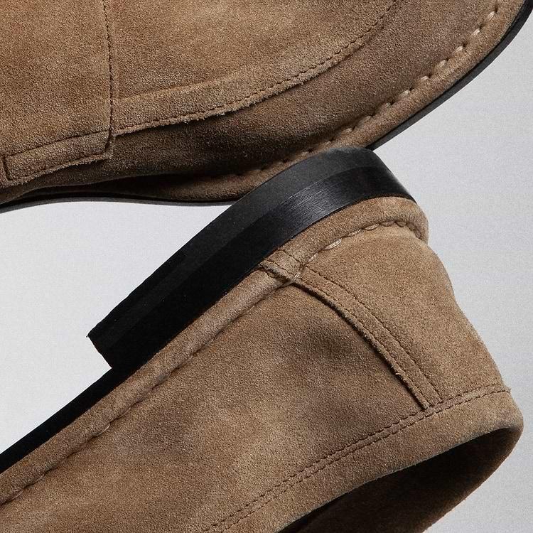 Pierre Hardy MOCASSIN NOTO Cuir De Veau Velours Sable