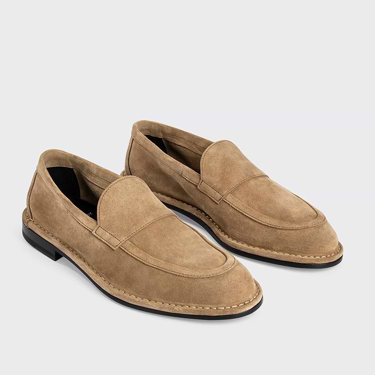 Pierre Hardy MOCASSIN NOTO Cuir De Veau Velours Sable