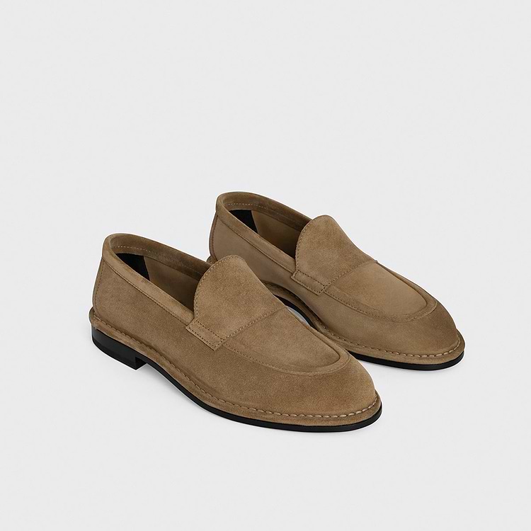 Pierre Hardy MOCASSIN NOTO Cuir De Veau Velours Sable