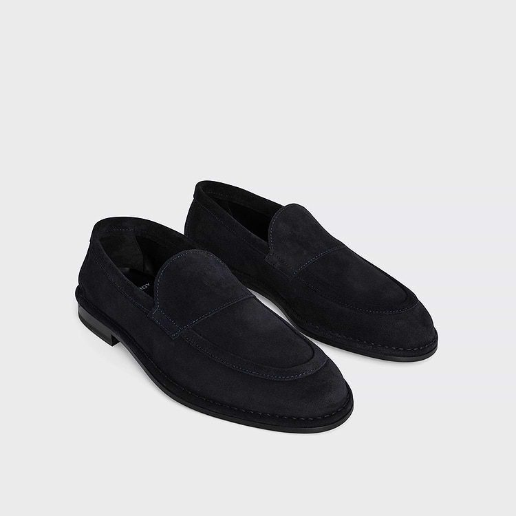 Pierre Hardy MOCASSIN NOTO Veau Velours Bleu Marine