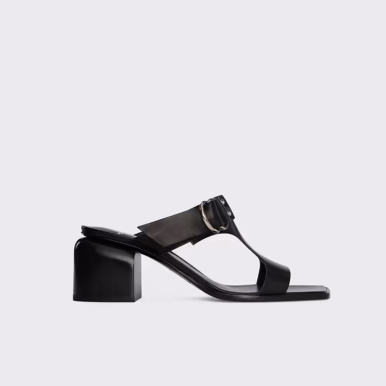 pierre hardy MULE À TALON ISOLA RIDER Cuir de veau noir pierre hardy MULE À TALON ISOLA RIDER Cuir de veau noir