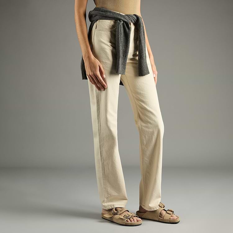 Pierre Hardy MULE PLATE BEACH RIDER Veau Velours Sable