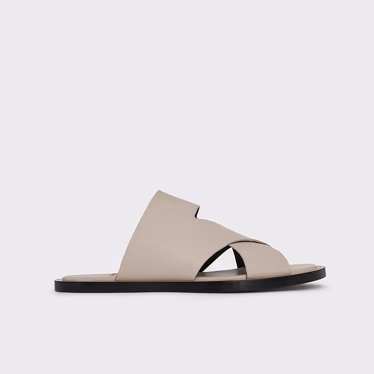 pierre hardy MULE VEDRA Cuir de chevreau grainé blanc cassé pierre hardy MULE VEDRA Cuir de chevreau grainé blanc cassé