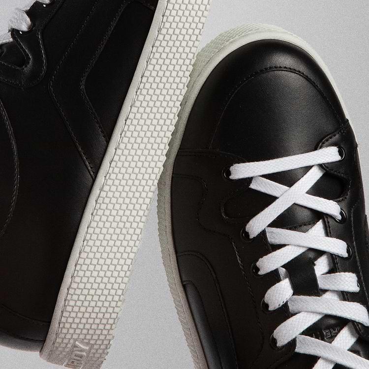 Pierre Hardy BASKETS 104 Cuir De Veau Noir