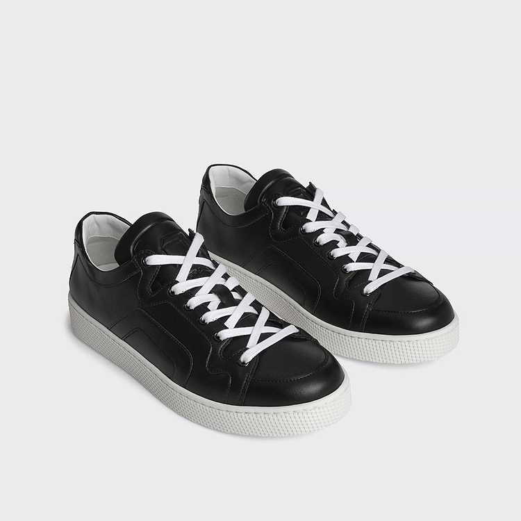 Pierre Hardy BASKETS 104 Cuir De Veau Noir