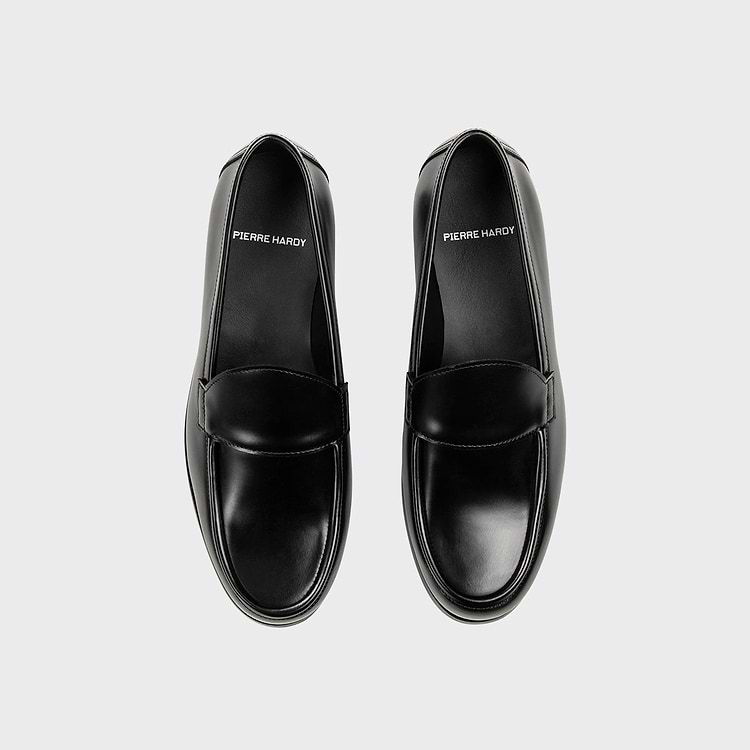 Pierre Hardy MOCASSIN HARDY Cuir De Veau Noir