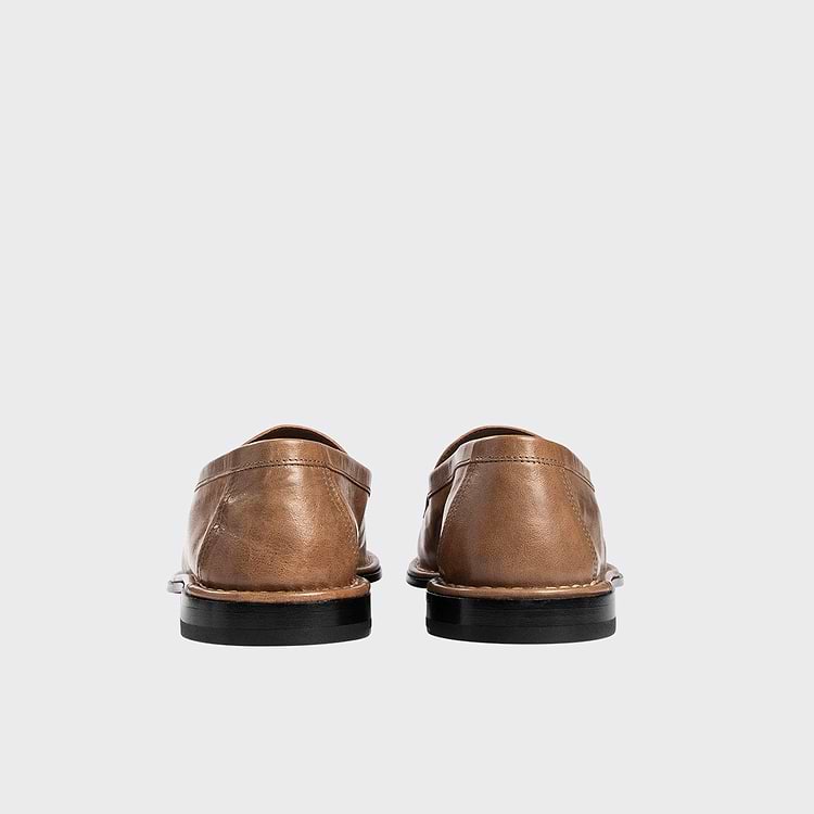 Pierre Hardy MOCASSIN NOTO Cuir De Kangourou Camel