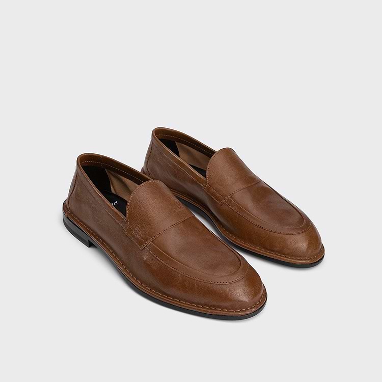 Pierre Hardy MOCASSIN NOTO Cuir De Kangourou Tabac