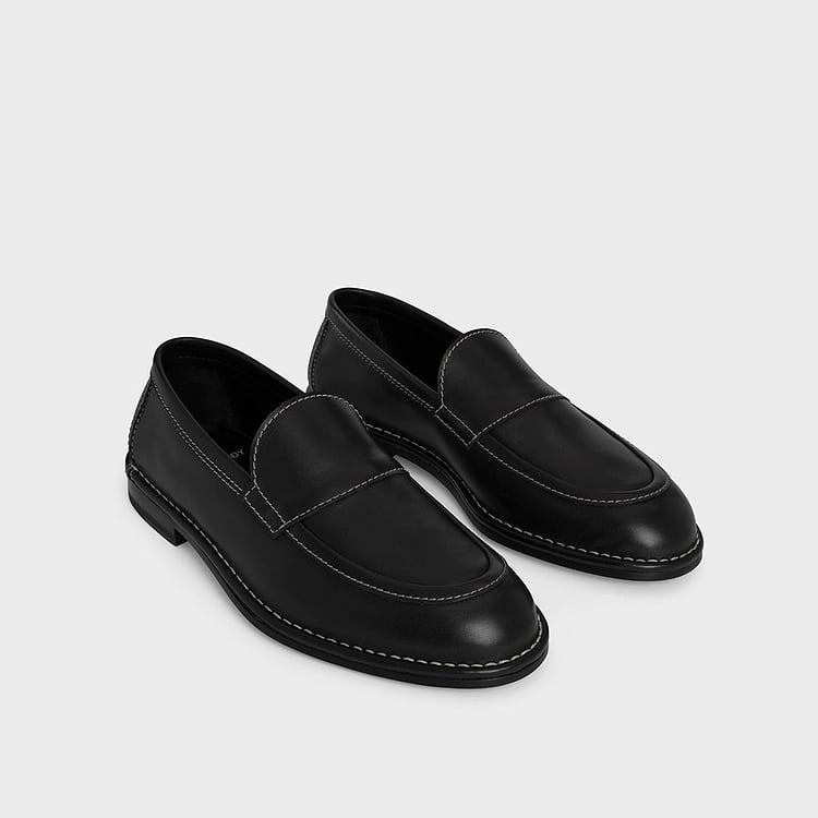 Pierre Hardy MOCASSIN NOTO Cuir De Veau Noir
