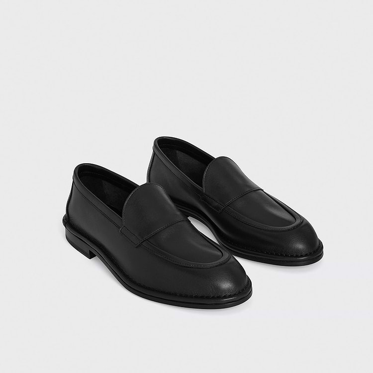 Pierre Hardy MOCASSIN NOTO Cuir De Veau Noir