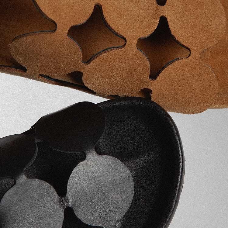 Pierre Hardy MULE BULLES Cuir De Veau Noir