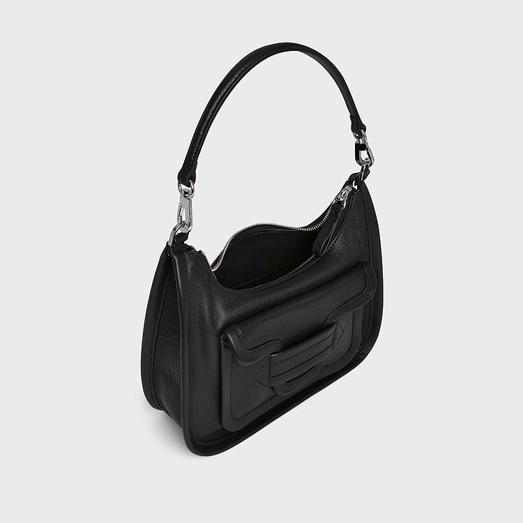 Pierre Hardy SAC ALPHA DAY MISS Cuir De Veau Noir