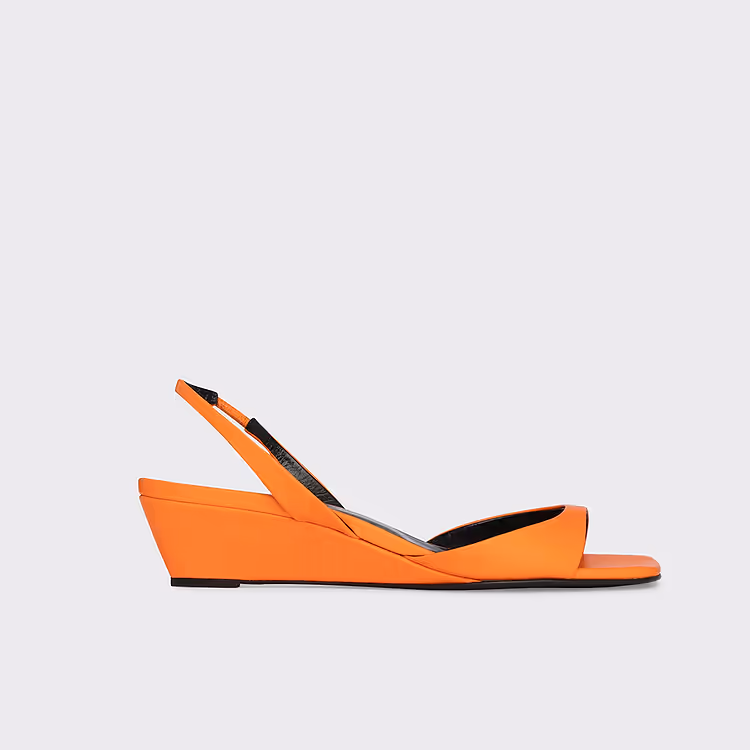 pierre hardy SANDALE AMBER Cuir de chevreau orange