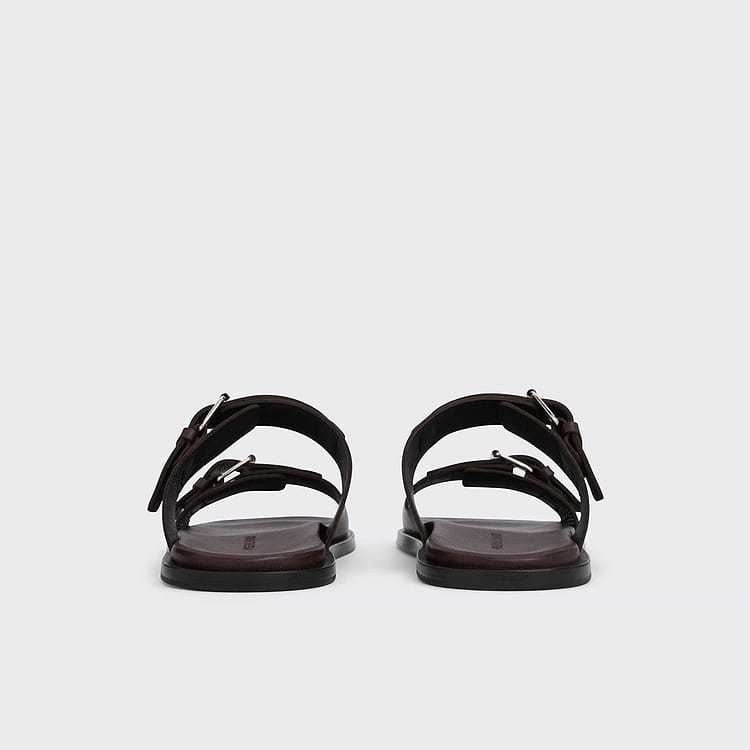 Pierre Hardy SANDALE MARLON Cuir De Veau Bordeaux