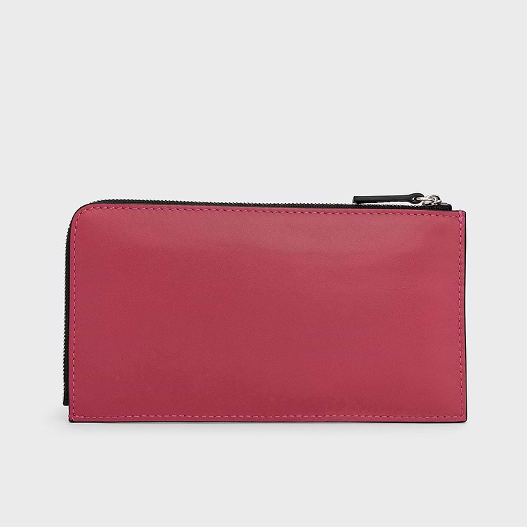 Pierre Hardy PORTEFEUILLE PALATINE Cuir De Veau Fruits Rouge Et Noir