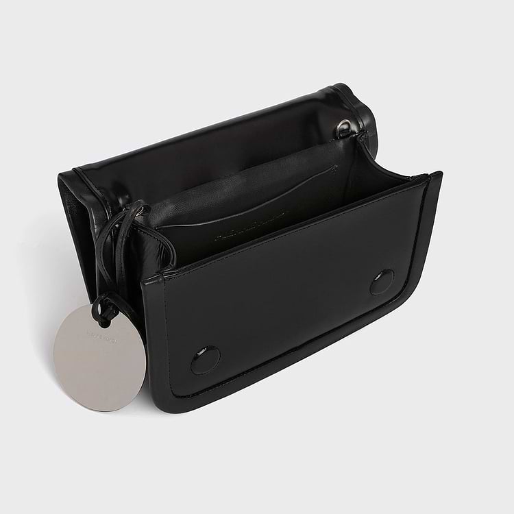 Pierre Hardy SAC À MAIN ALPHA MAXI Cuir De Veau Glacé Noir