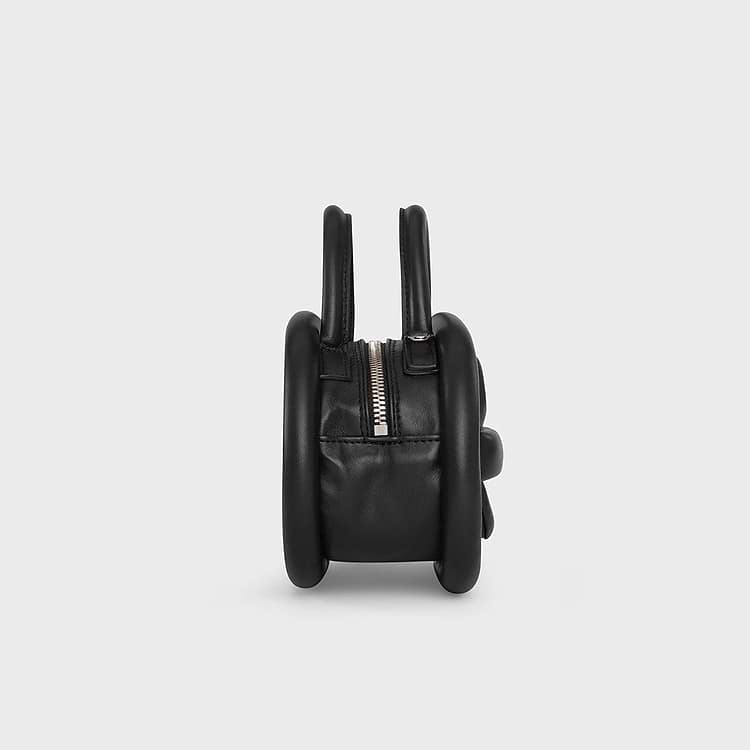 Pierre Hardy SAC ALPHA STRIKE MINI Cuir D'agneau Noir