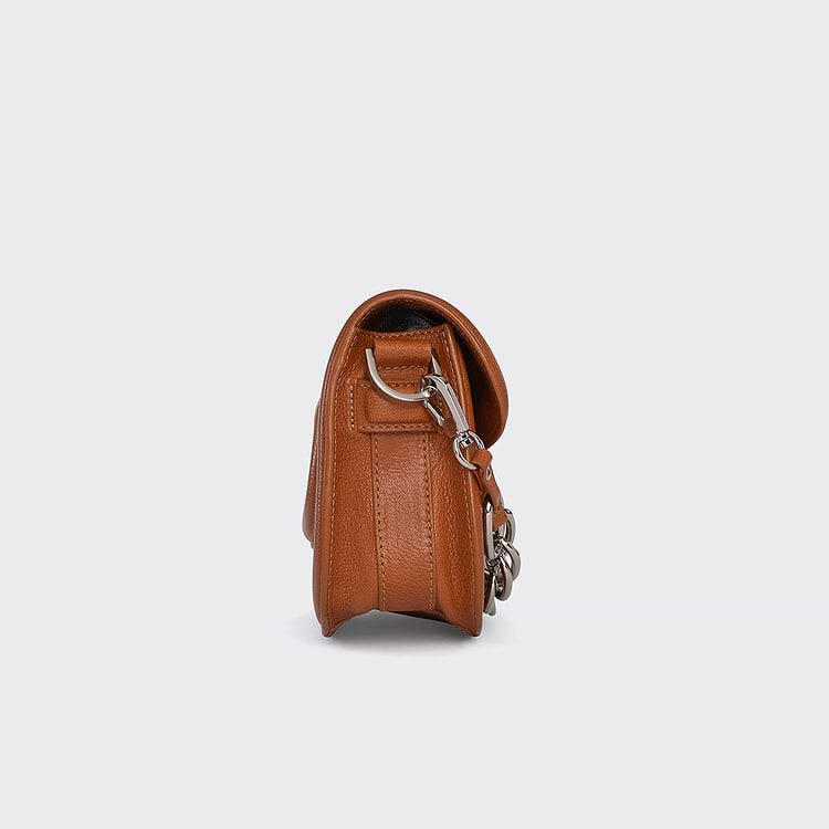 Pierre Hardy SAC MINI ALPHAVILLE Cuir De Chèvre Grainé Camel