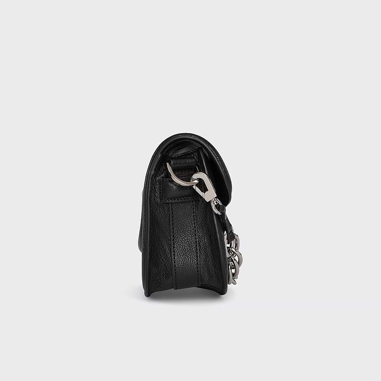 Pierre Hardy SAC MINI ALPHAVILLE Cuir De Chèvre Grainé Noir