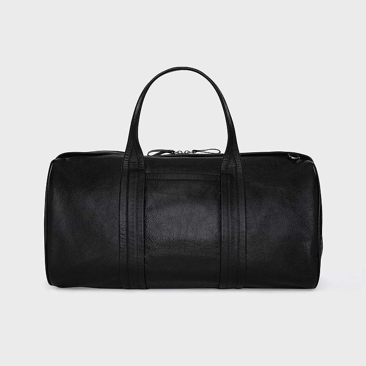 Pierre Hardy SAC WEEK-END CAB Cuir De Veau Grainé Verni Noir