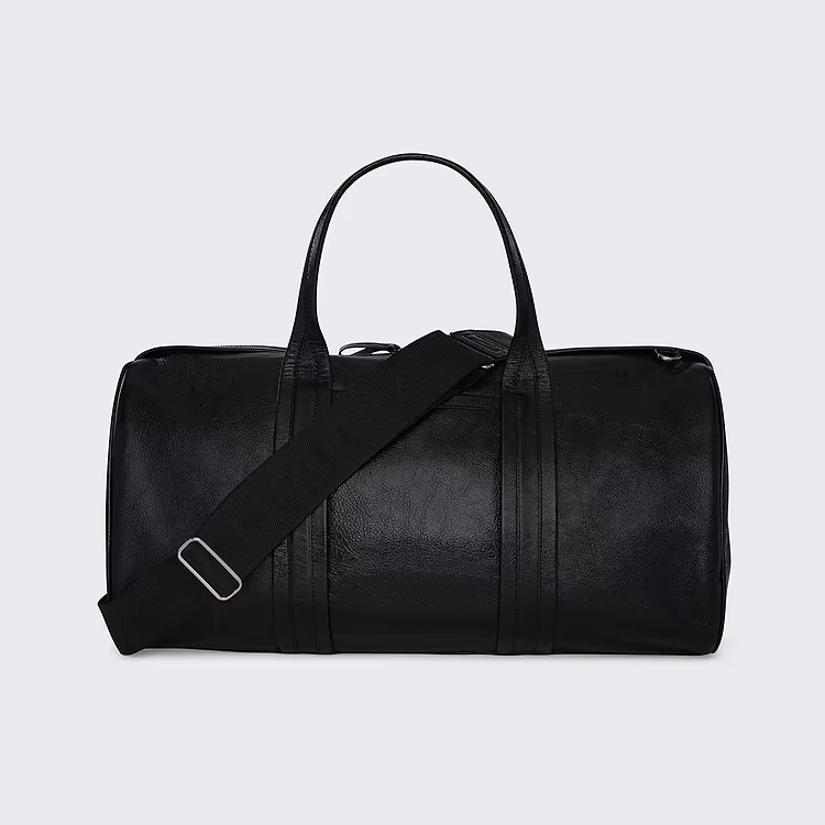 pierre hardy SAC WEEK-END CAB Cuir de veau grainé verni noir