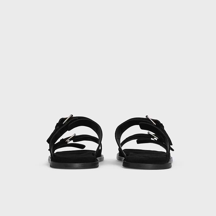 Pierre Hardy SANDALE MARLON Cuir De Veau Velours Noir