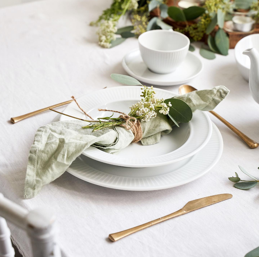 pillivuyt Assiette creuse Plissé Style Aile *