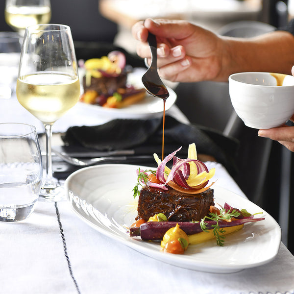 Pillivuyt Assiette Ovale Teck *