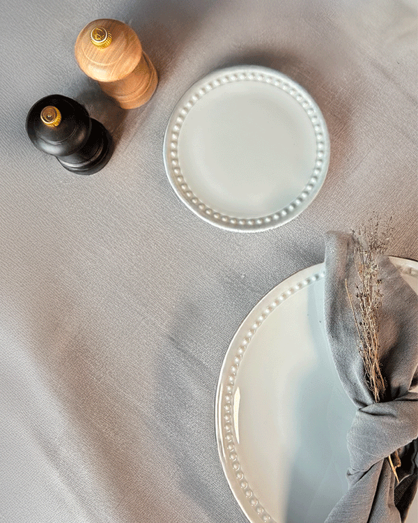 Pillivuyt Assiette Plate Beaded *