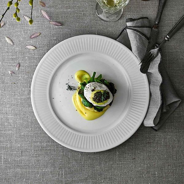 Pillivuyt Assiette Plate Plissé *