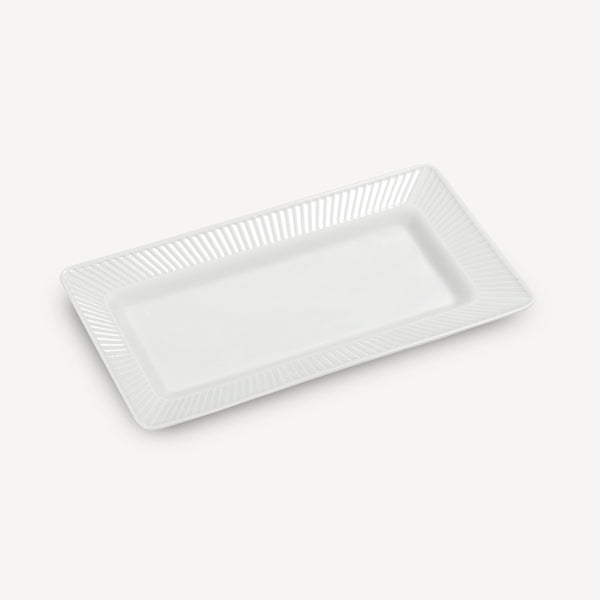Pillivuyt Plat Rectangulaire à Cake Plissé *