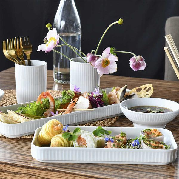 Pillivuyt Plateau à Apéritif Dinatoire Plissé *