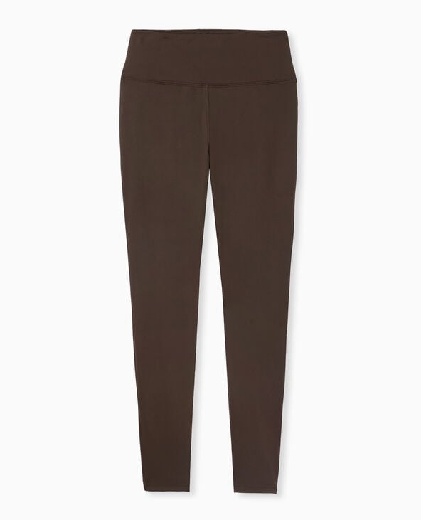 Pimkie Legging En Maille Extensible Et Sculptante - Marron