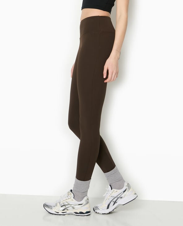 pimkie Legging en maille extensible et sculptante - Marron