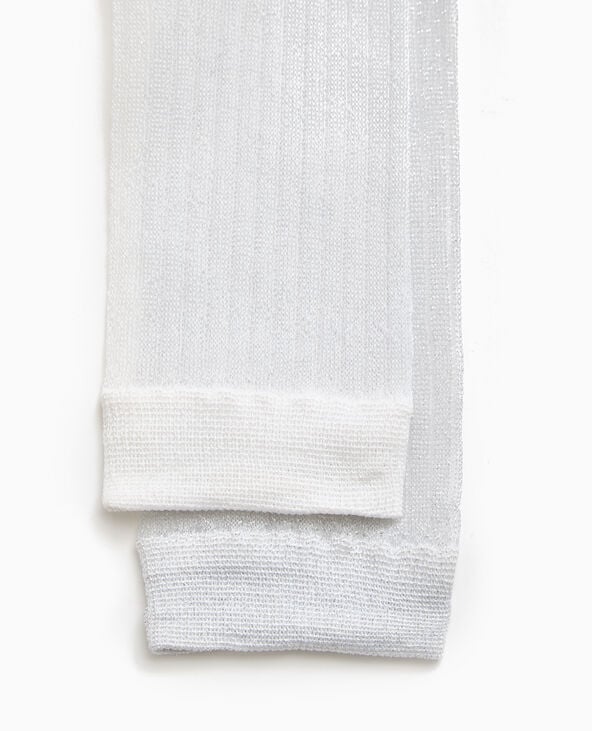 Pimkie Lot De 2 Paires De Chaussettes Avec Lurex - Blanc