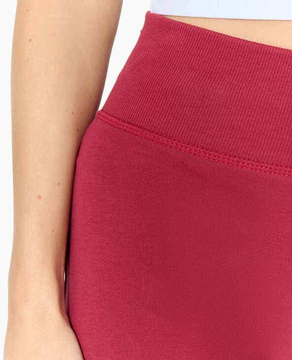 Pimkie Pantalon Flare En Maille Extensible - Bordeaux