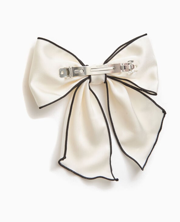 Pimkie Barrette Avec Nœud - Blanc