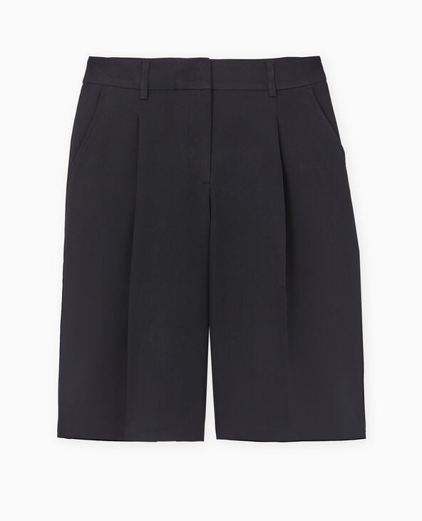 Pimkie Bermuda City Avec Pinces - Noir