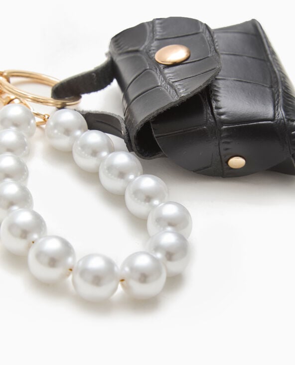 Pimkie Bijou De Sac Avec Perles Et Mini-sac - Noir