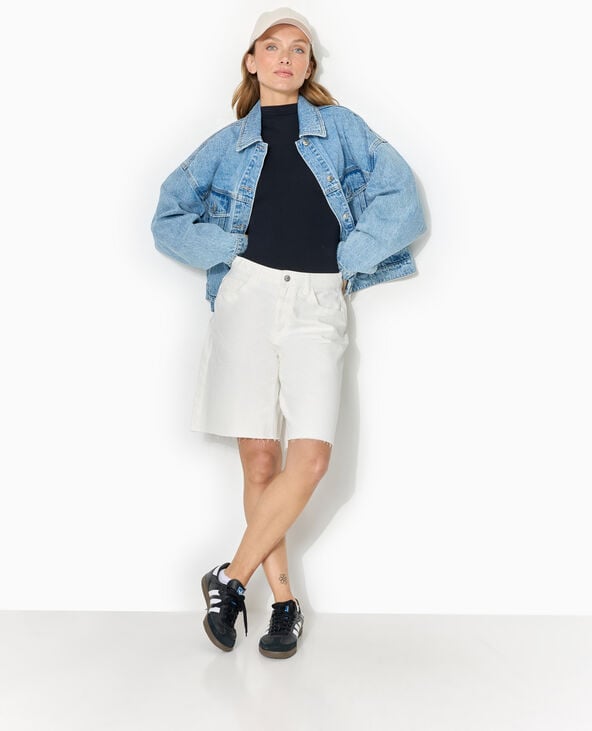 pimkie Body manches courtes col montant - Noir