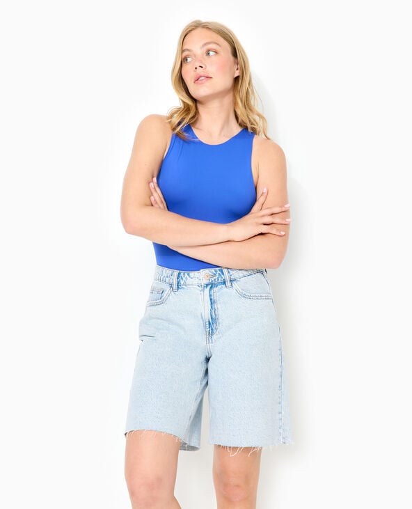 Pimkie Body Sans Manches - Bleu Marine