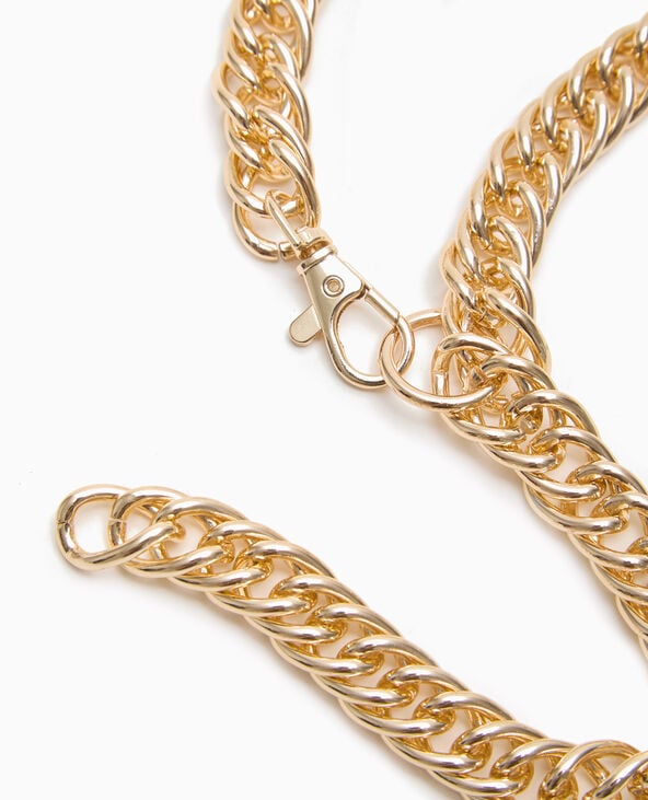 Pimkie Ceinture En Chaine - Doré