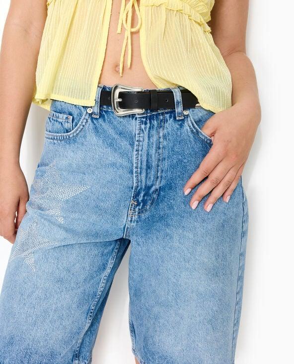 pimkie Ceinture western - Noir