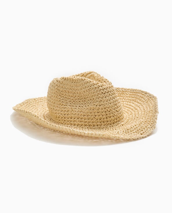 pimkie Chapeau en paille - Taupe
