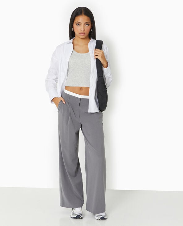 pimkie Chemise ample et droite - Blanc