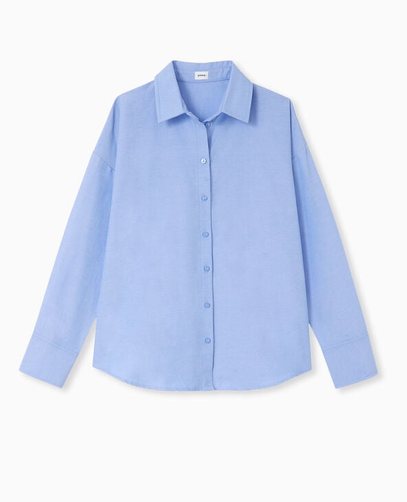 Pimkie Chemise Ample Et Droite - Bleu