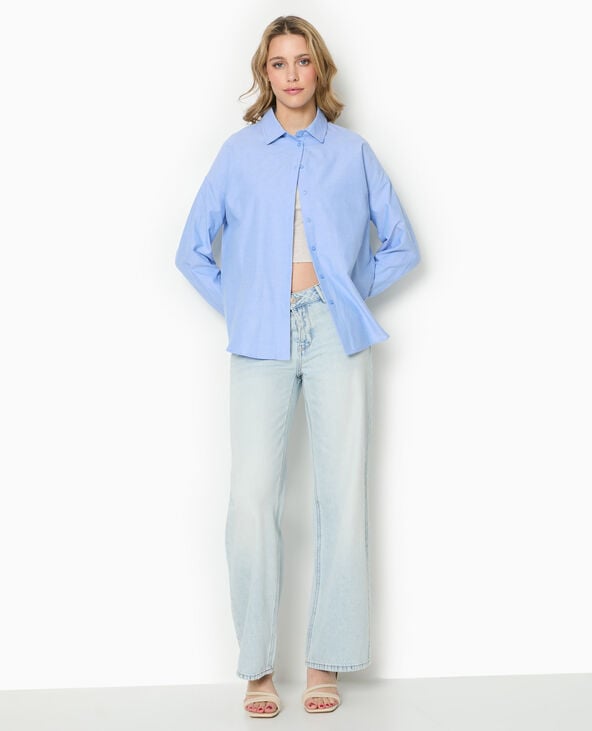pimkie Chemise ample et droite - Bleu