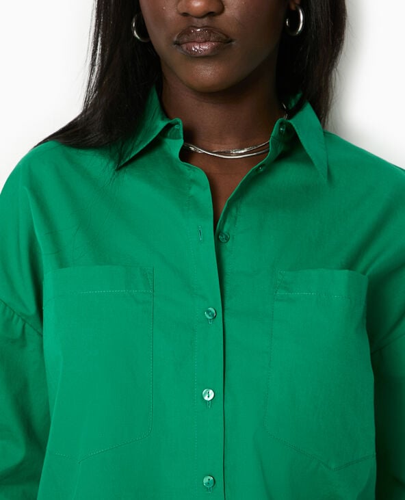 Pimkie Chemise Oversize Avec Poches - Vert