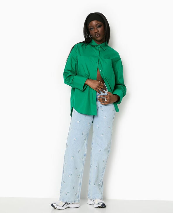 pimkie Chemise oversize avec poches - Vert